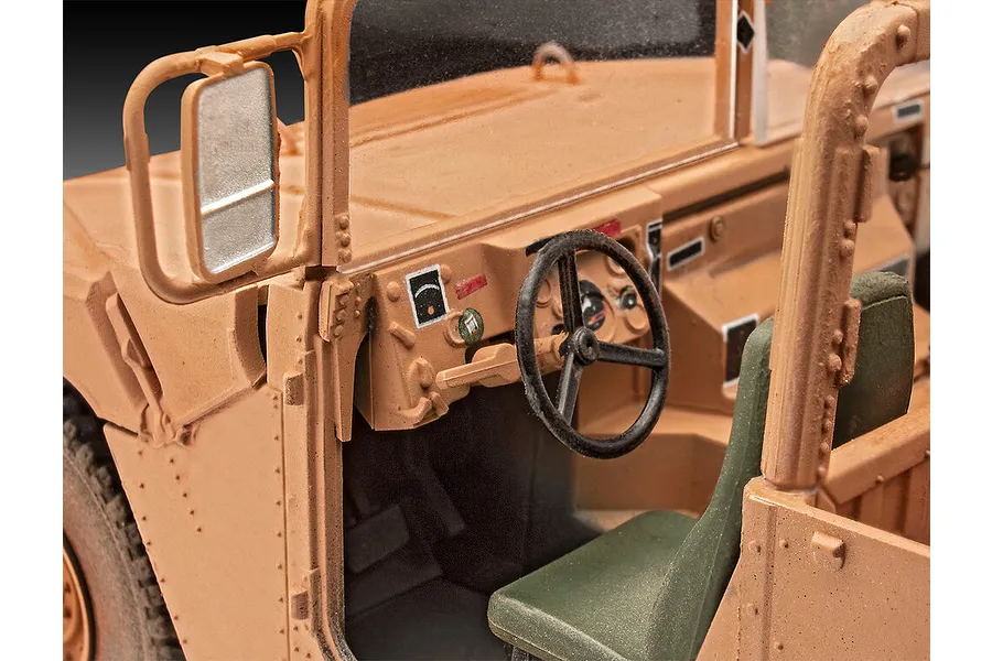 Revell 1/35 HMMWV M109 7A2 Truck Scaled Plastic Model Kit image 123137