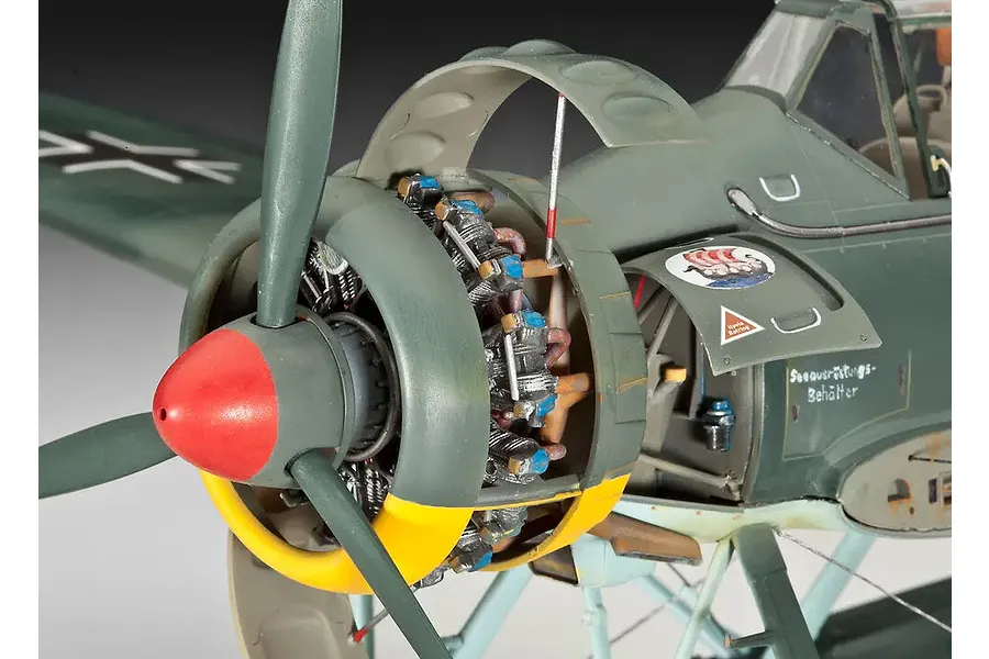 Revell 1/32 Arado Ar196A-3 Seaplane Scaled Plastic Model Kit image 123186
