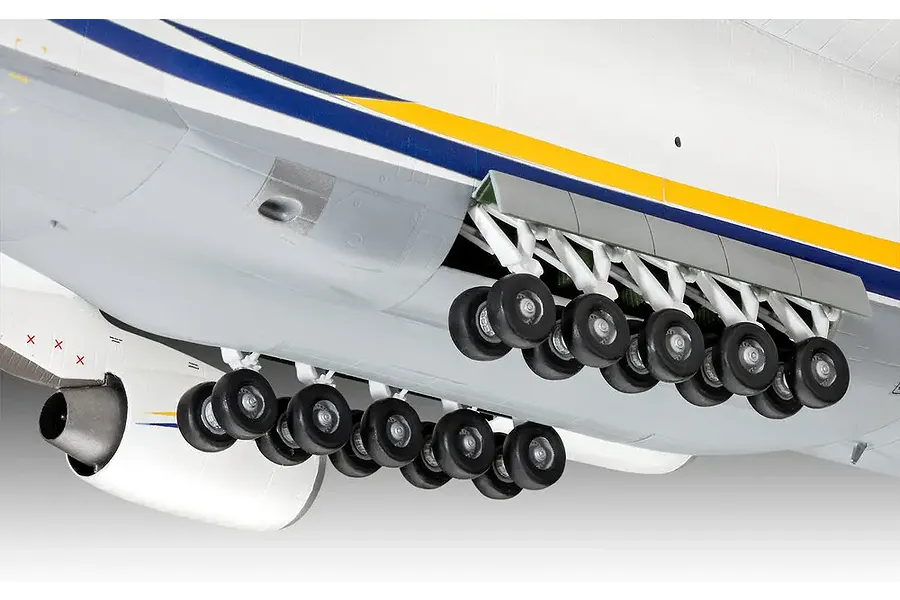 Revell 1/144 Antonov Ruslan An-124 Transport Jet Scaled Plastic Model Kit image 123197