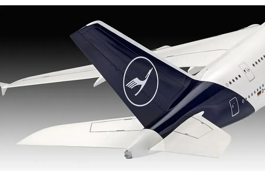 Revell 1/144 Airbus A380-800 Lufthansa Jet Scaled Plastic Model Kit image 123206
