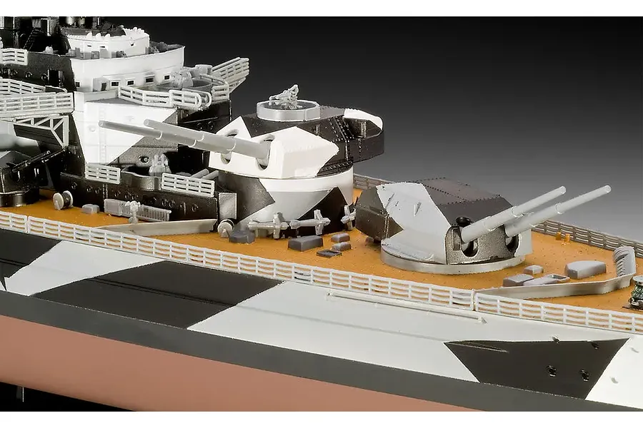 Revell 1/350 Tirpitz Battleship Scaled Plastic Model Kit image 123213