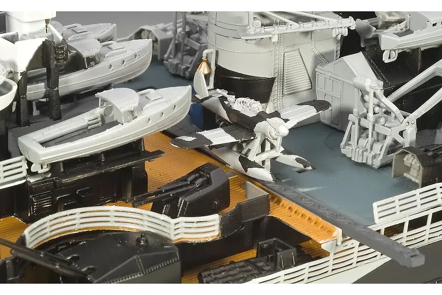 Revell 1/350 Tirpitz Battleship Scaled Plastic Model Kit image 123214