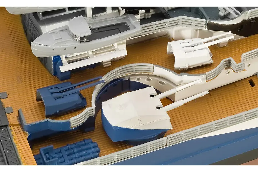 Revell 1/350 Tirpitz Battleship Scaled Plastic Model Kit image 123216