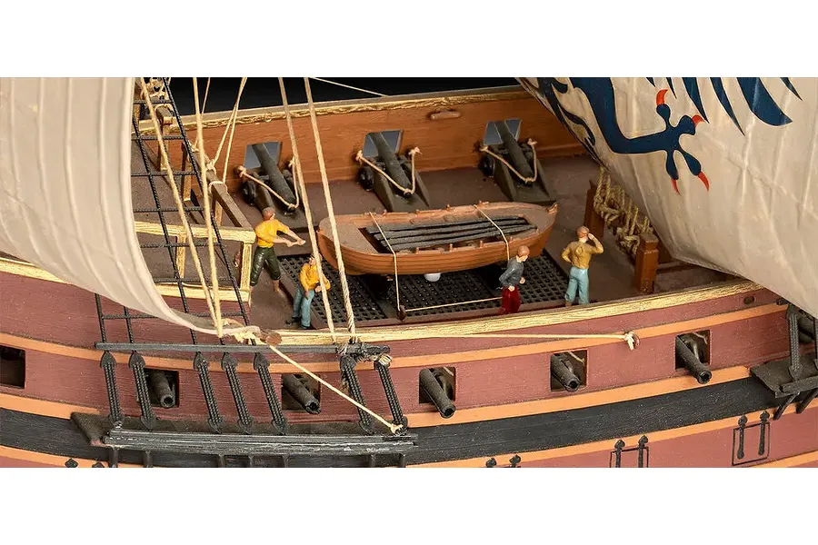 Revell 1/96 Spanish Galleon Scaled Plastic Model Kit image 123220