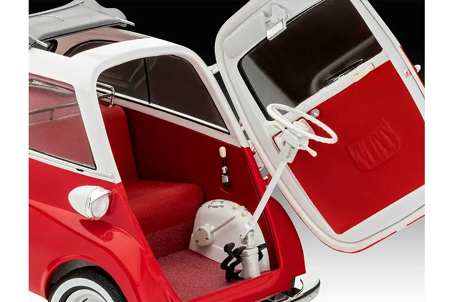 Revell 1/16 BMW Isetta 250 70th Anniversary Car Scaled Plastic Model Kit image 123230