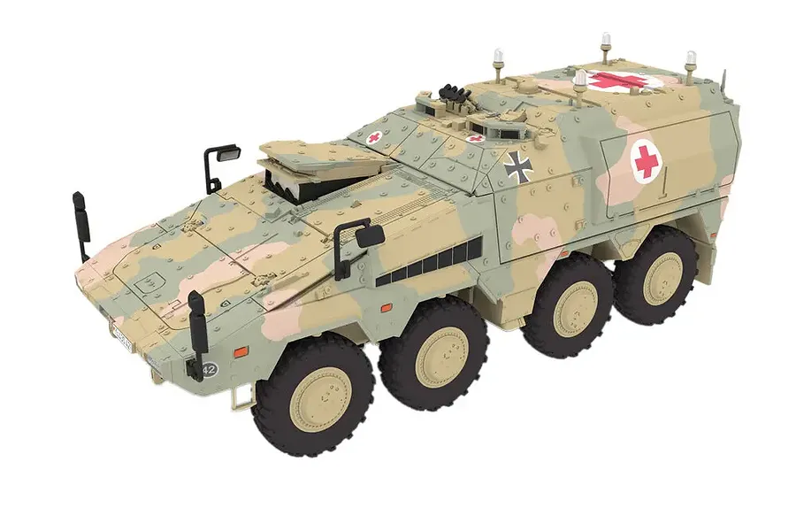 Revell 1/72 GTK Boxer sgSANKfz APC Scaled Plastic Model Starter Kit image 123260