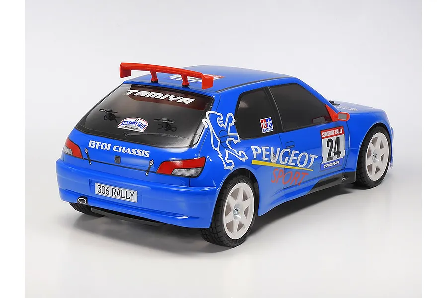 Tamiya BT-01 Peugeot 306 Maxi RC Car Electric 2WD 1/10 Scale Kit - Blue image 123302