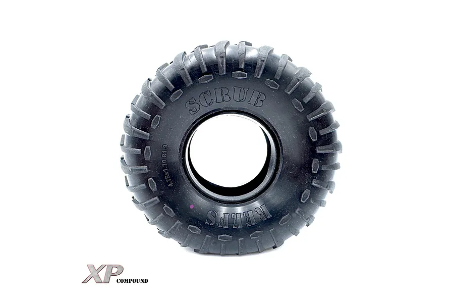 Reefs RC 1.9&amp;quot; Scrub XP Compound (Pink) Tyres with Foam Inserts 2Pcs image 123567
