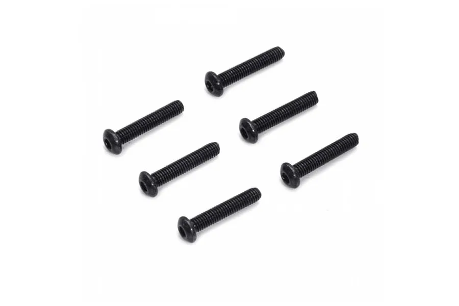 HSP 3x16mm Fine Thread Button Head Screws 6Pcs image 123591