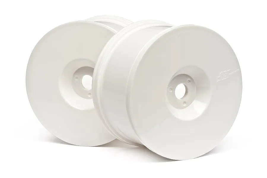 HB 3.8&amp;quot; Trophy Truggy T-Dish White Rims 2Pcs image 12363