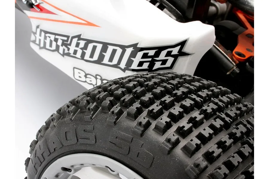 HB 4.7/5.5&amp;quot; Baja 5B Rear Khaos Firm Compound Tyres 2Pcs image 12364