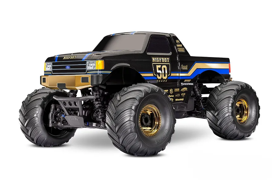 Traxxas Bigfoot RC Monster Truck Electric 4WD 1/10 Scale RTR - 50th Anniversary image 123646