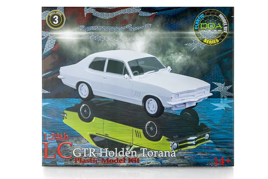 DDA 1/24 Holden LC Torana GTR Car Scaled Plastic Model Kit image 123723