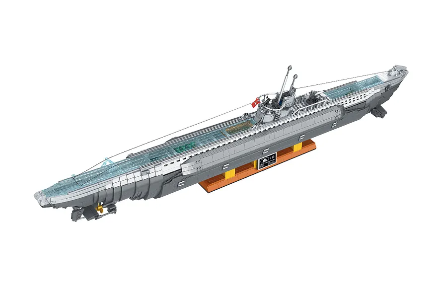 Revell 1/56 U-96 &amp;quot;Das Boot&amp;quot; U-Boat Brick System image 123746