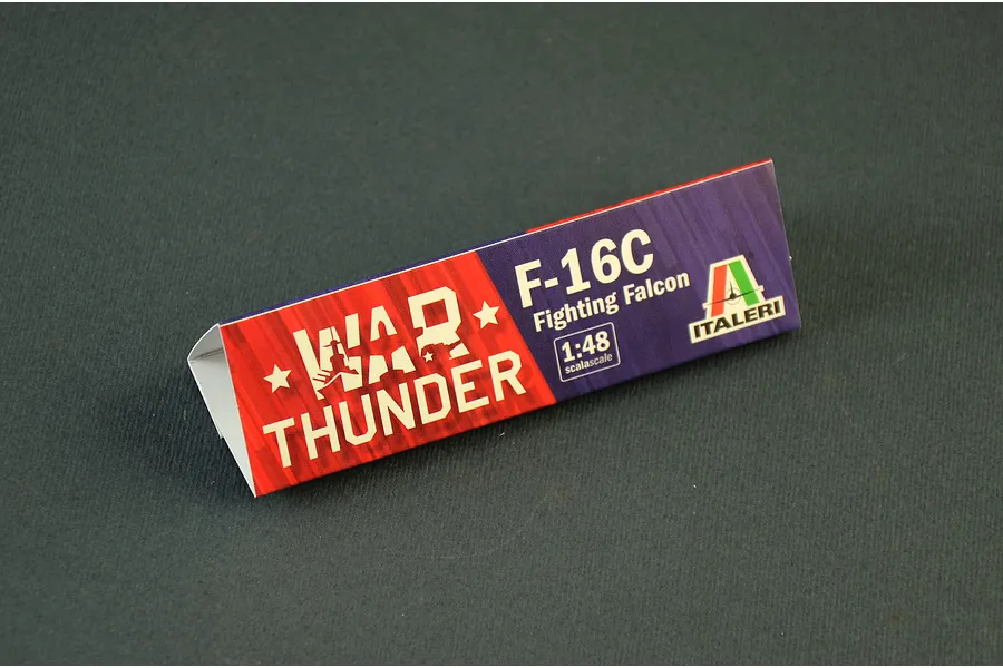Italeri 1/48 F-16C Fighting Falcon Scaled Plastic Model Kit - War Thunder Edition image 123930