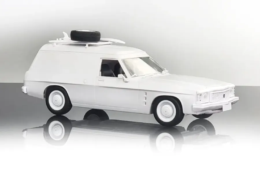 DDA 1/24 Holden HJ Sandman Panelvan Standard 6 with Kingswood Wheels Scaled Plastic Model Kit image 123983