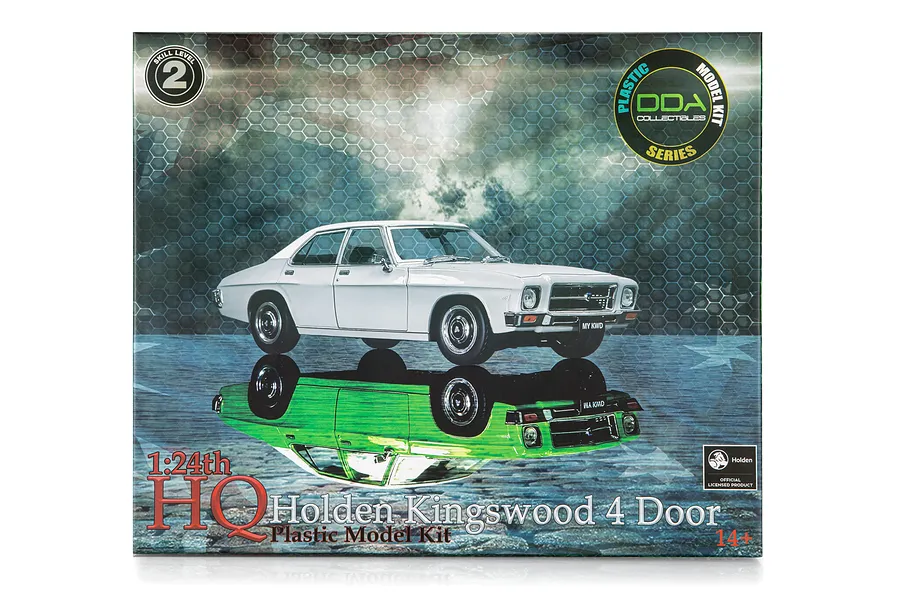 DDA 1/24 Holden HQ Kingswood Car Scaled Plastic Model Kit image 123991
