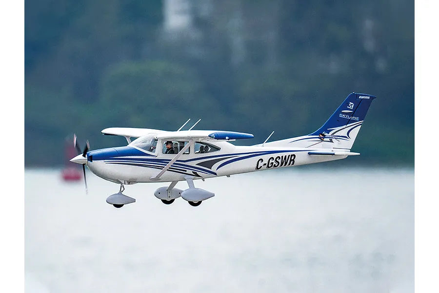 FMS RC Plane Cessna 182 1.5m PNP - Blue image 124080