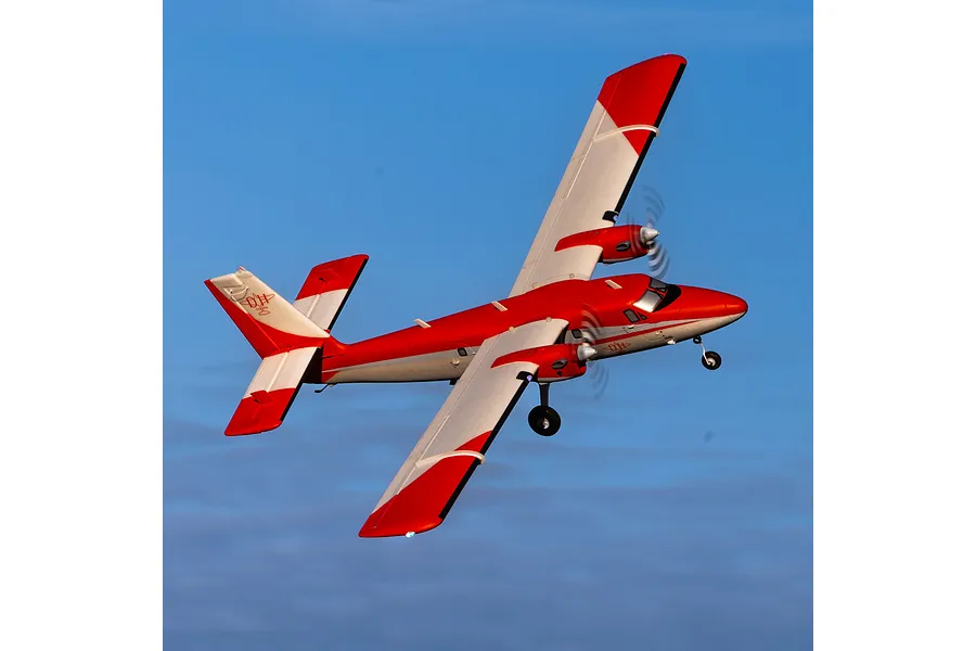 E-Flite RC Plane DHC-6 Twin Otter 1.4m 3D Aerobatic BNF Basic with AS3X+ and Safe Select Technology image 124266