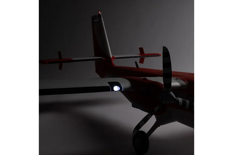 E-Flite RC Plane DHC-6 Twin Otter 1.4m 3D Aerobatic Seaplane BNF Basic with AS3X+ and Safe Select Technology - Float Combo image 124298