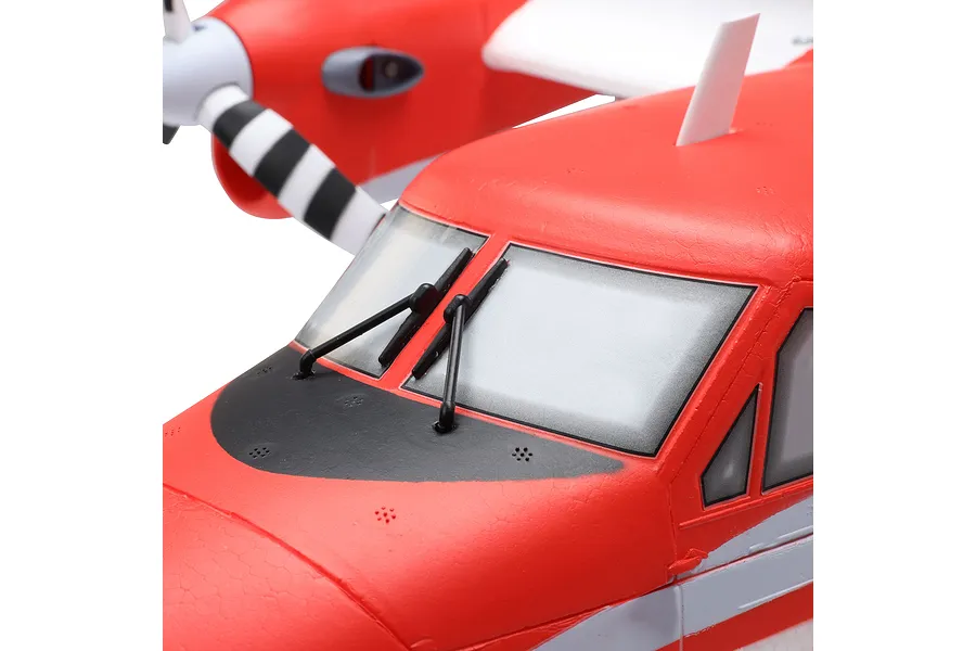 E-Flite RC Plane DHC-6 Twin Otter 1.4m 3D Aerobatic Seaplane BNF Basic with AS3X+ and Safe Select Technology - Float Combo image 124302