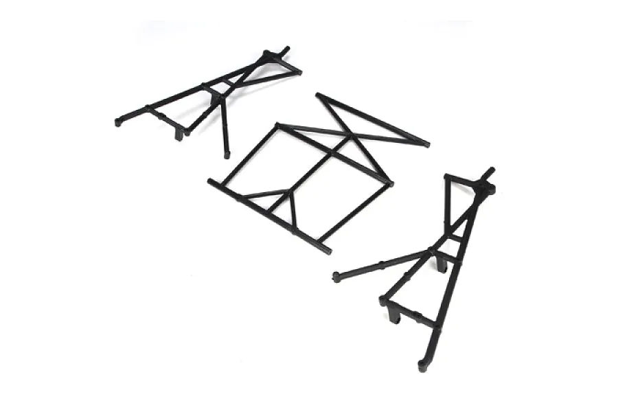 Losi 5IVE-T Rear Top &amp;amp; Side Cage Set image 12444