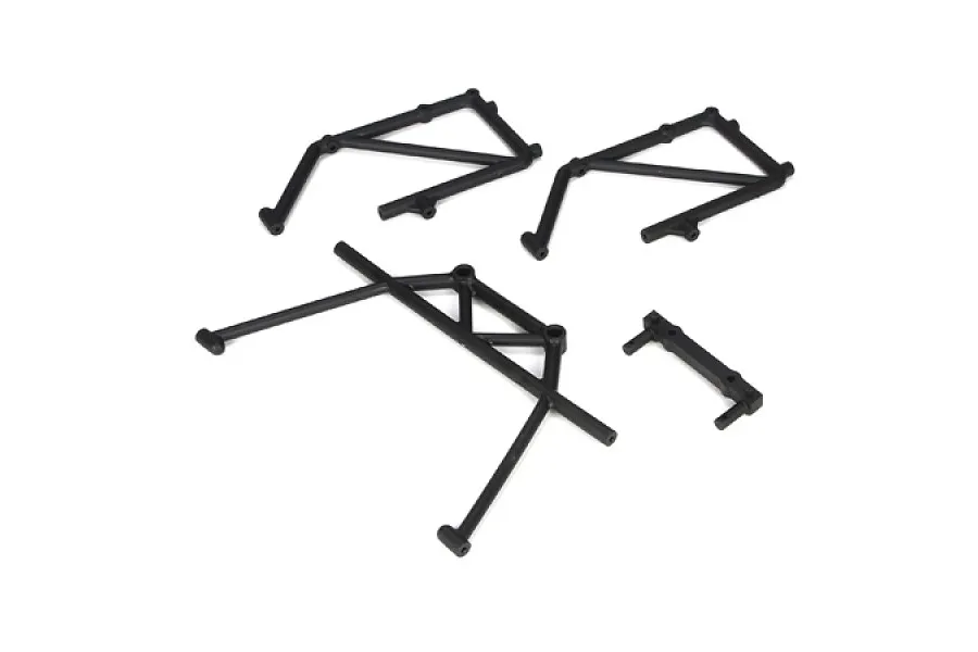 Losi 5IVE-T Rear Cage Mount &amp;amp; Fender Brace Set image 12445