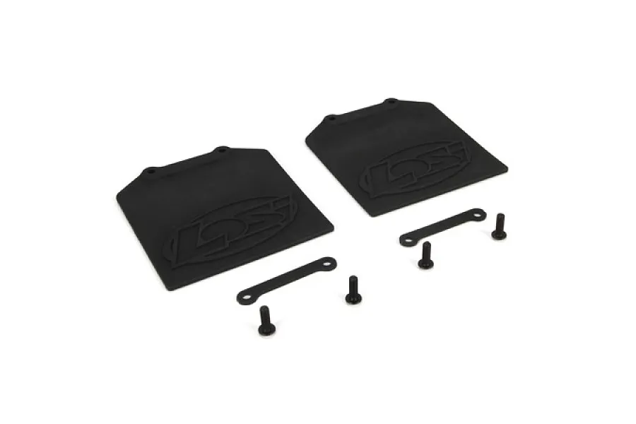 Losi 5IVE-T Mud Flaps w/ Retainer Set 2Pcs image 12446