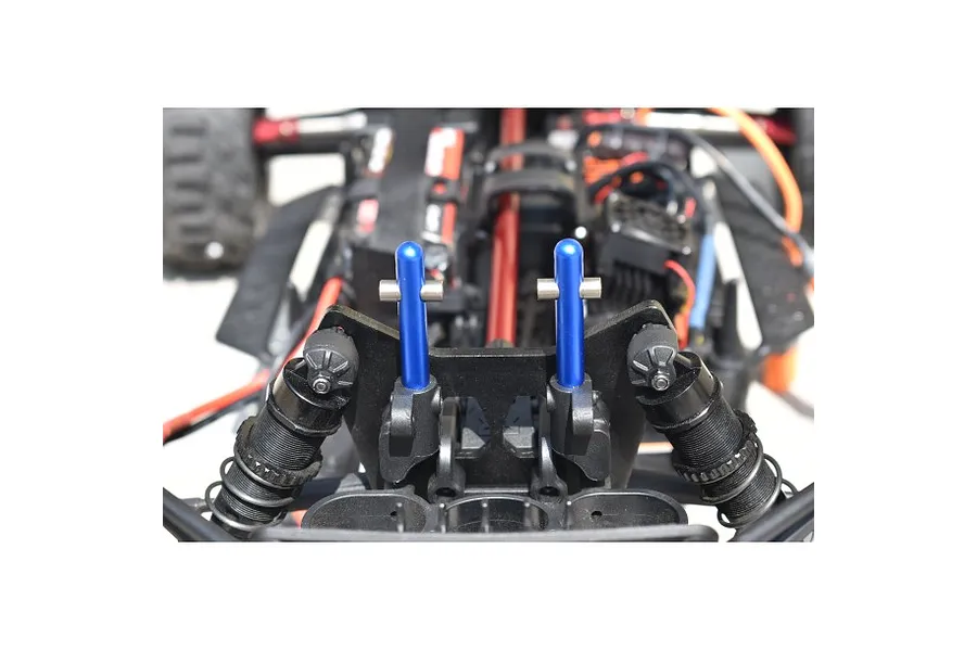 GPM Red Aluminium Front or Rear Body Posts 3Pcs image 2