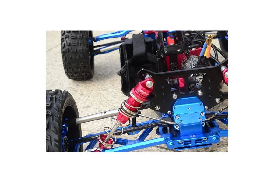 GPM Aluminium 125mm Rear Shocks w/ Hardware - Orange image 124575