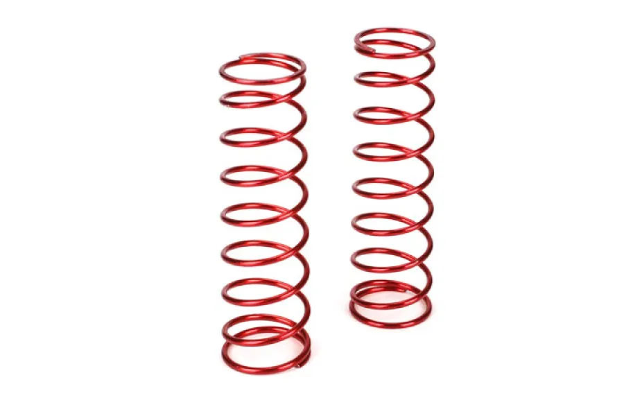 Losi Red Rear (9.3 Rate) Shock Springs 2Pcs image 12466