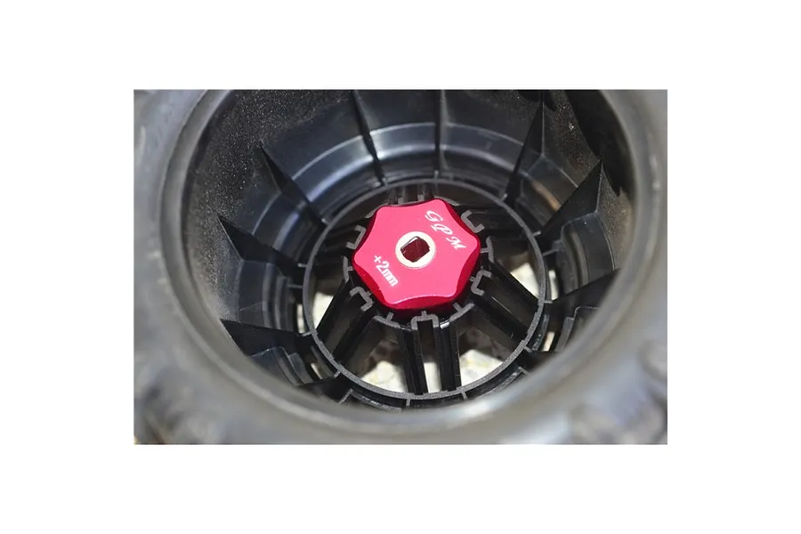 GPM Blue Hardened Steel &amp;amp; Aluminium Adjustable Universal CVD Drive Shafts &amp;amp; Hexes w/ Hardened Steel Joints Set image 4