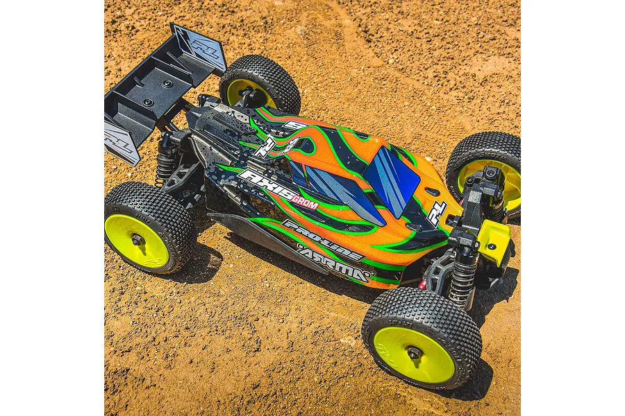 Pro-Line 1/14 Axis Tribe Painted Body Shell - Limited Edition Yellow/Black image 7