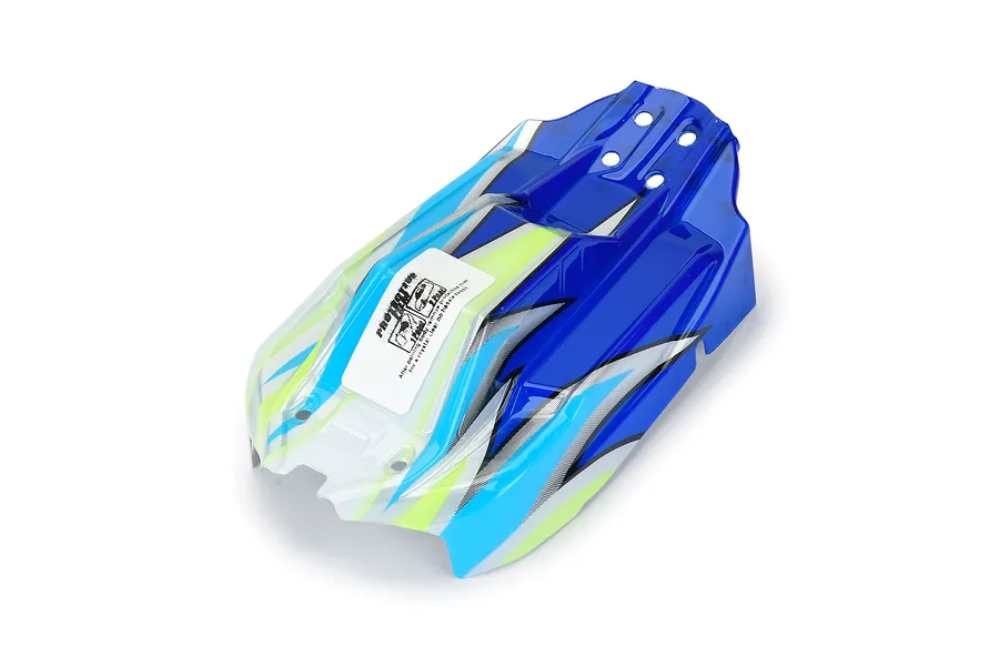 Pro-Line 1/14 Axis Tribe Painted Body Shell - Limited Edition White/Blue image 124724