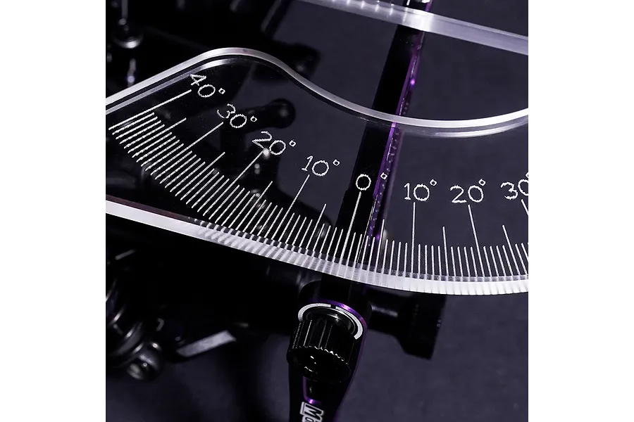 Yeah Racing Aluminium Momentum 1/10 Set Up Station V2 - Black/Purple Limited Edition image 124779