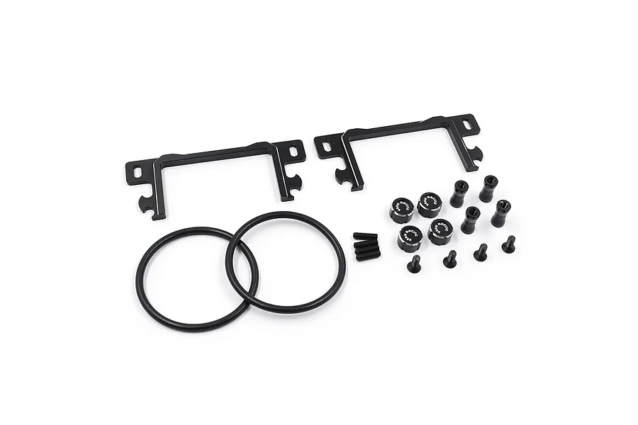 Yeah Racing Aluminium Shorty Battery Holder - Black image 124788