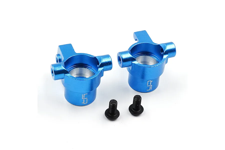 Yeah Racing Aluminium Steering Hubs 2Pcs - Blue image 124808