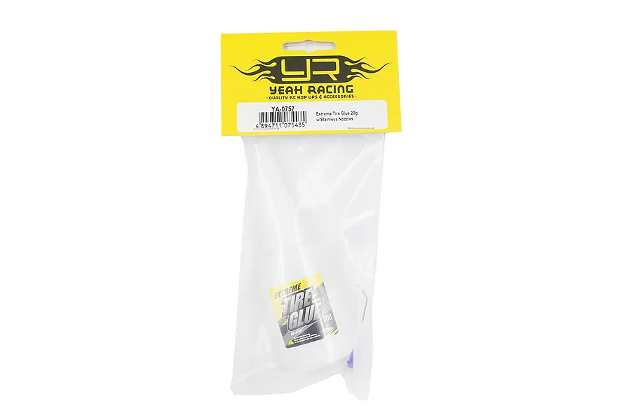 Yeah Racing Extreme Tyre Glue with Stainless Steel Nozzle 20g image 124826