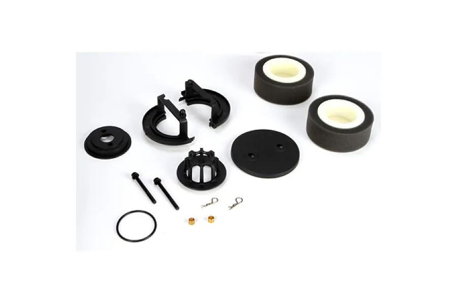 Losi Pre-Oiled Air Filter &amp;amp; Mount Set image 12495