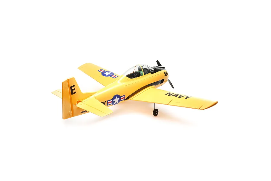 E-Flite RC Plane T-28 Trojan 1.1m Warbird BNF Basic with AS3X and Safe Select Technology image 125154