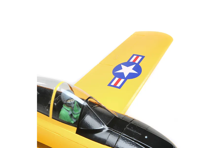 E-Flite RC Plane T-28 Trojan 1.1m Warbird BNF Basic with AS3X and Safe Select Technology image 125163