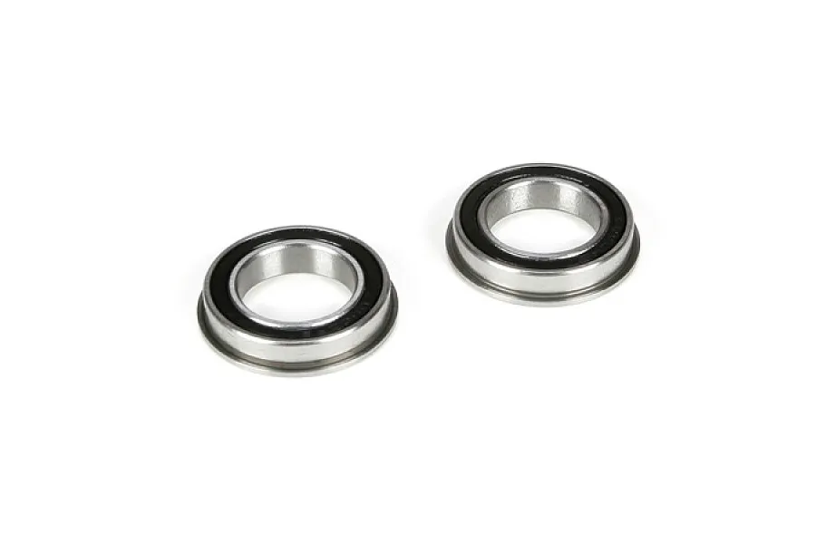 Losi 15x24x5mm Rubber Shielded Flanged Ball Bearings 2Pcs image 12518