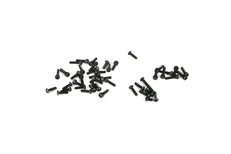 Losi 5IVE-T 3mm Cap Head &amp;amp; Button Head Screw Kit image 12522