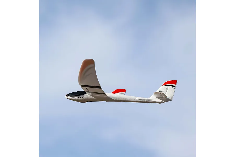 E-Flite RC Plane UMX Radian 730mm Glider BNF Basic with AS3X and Safe Select Technology image 125216