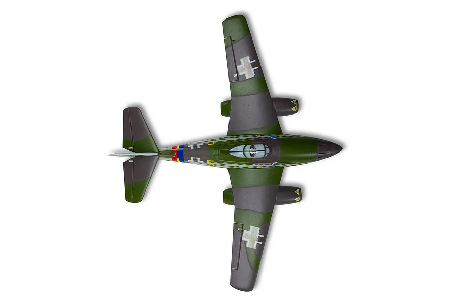 E-Flite RC Plane UMX Me 262 660mm EDF Jet BNF Basic with AS3X and Safe Select Technology image 125320