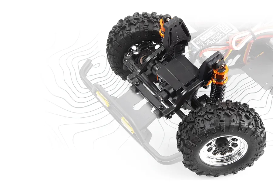 HPI Venture18 U4 Ford Bronco 4400 RC Rock Crawler Electric 4WD 1/18 Scale RTR - Vaughn Gittin Jr image 125361