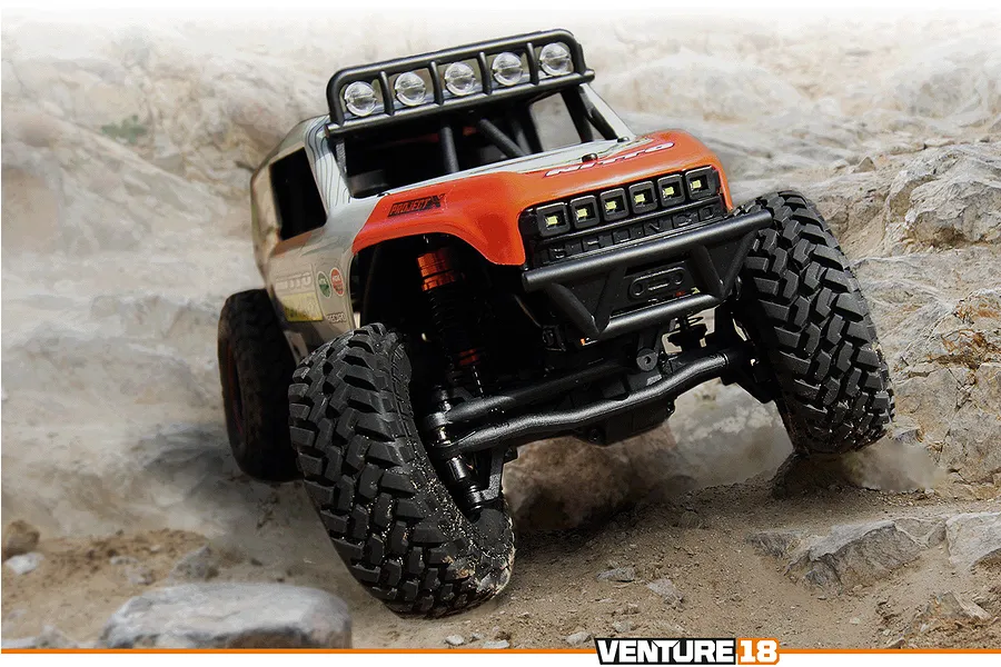 HPI Venture18 U4 Ford Bronco 4400 RC Rock Crawler Electric 4WD 1/18 Scale RTR - Loren Healy image 125381