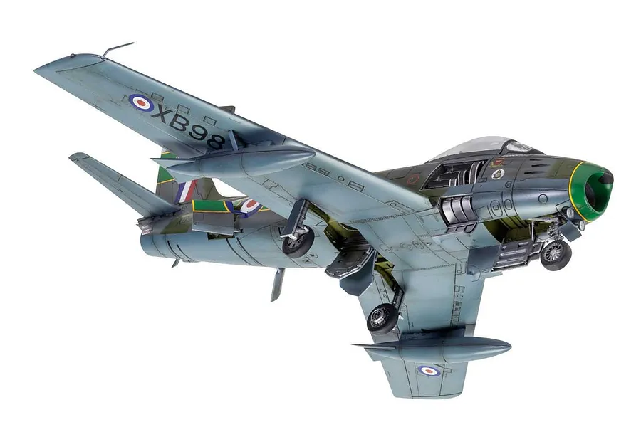 Airfix 1/48 Canadair Sabre F.4 Fighter Scaled Plastic Model Kit image 125666