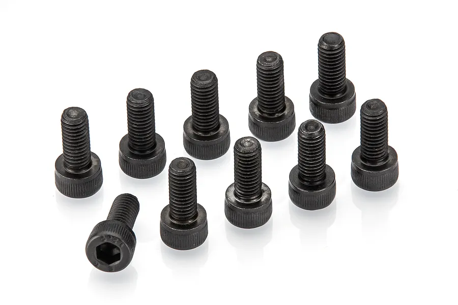 Rovan 5x12mm Fine Thread Cap Head Screws 10Pcs image 125680