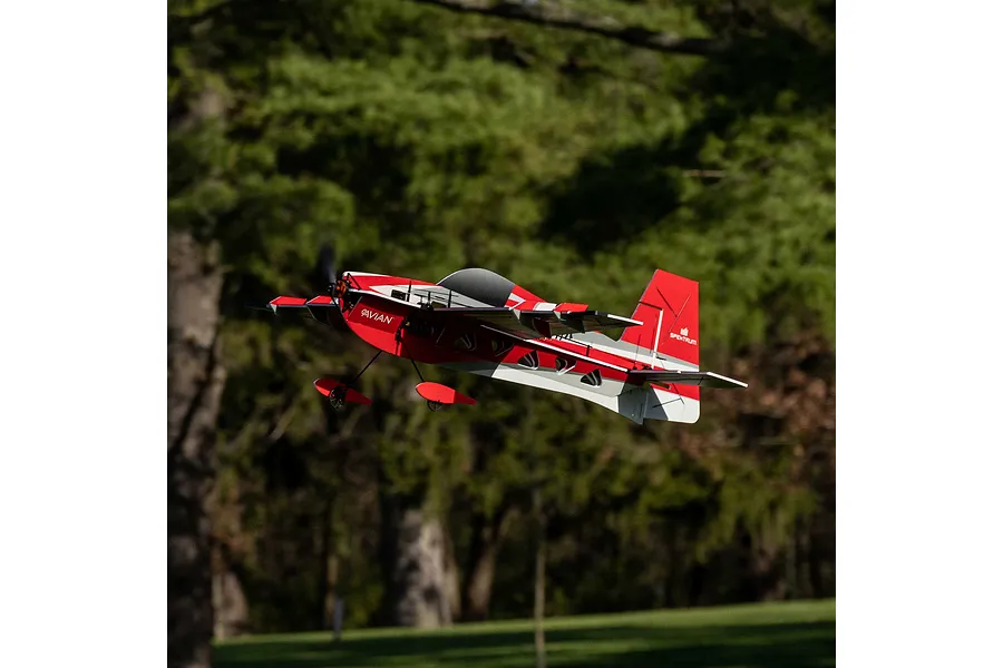 E-Flite RC Plane Eratix 3D FF (Flat Foamy) 860mm BNF Basic with AS3X and Safe Select Technology - Red image 125847
